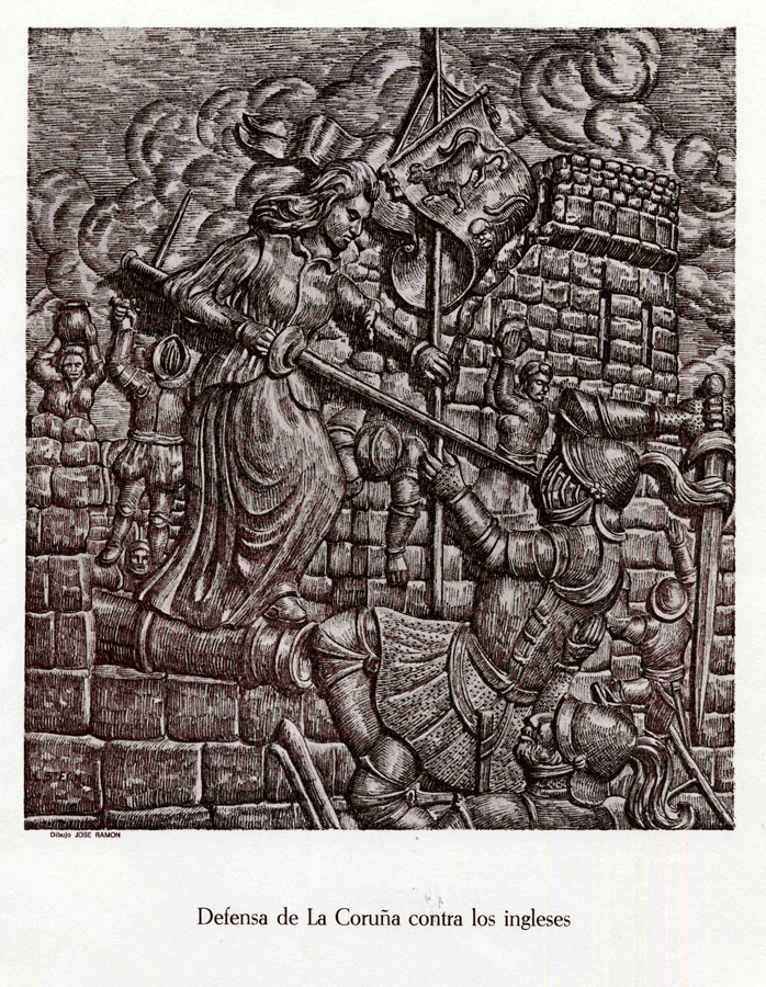 Maria Pita Defensa de A Coruña